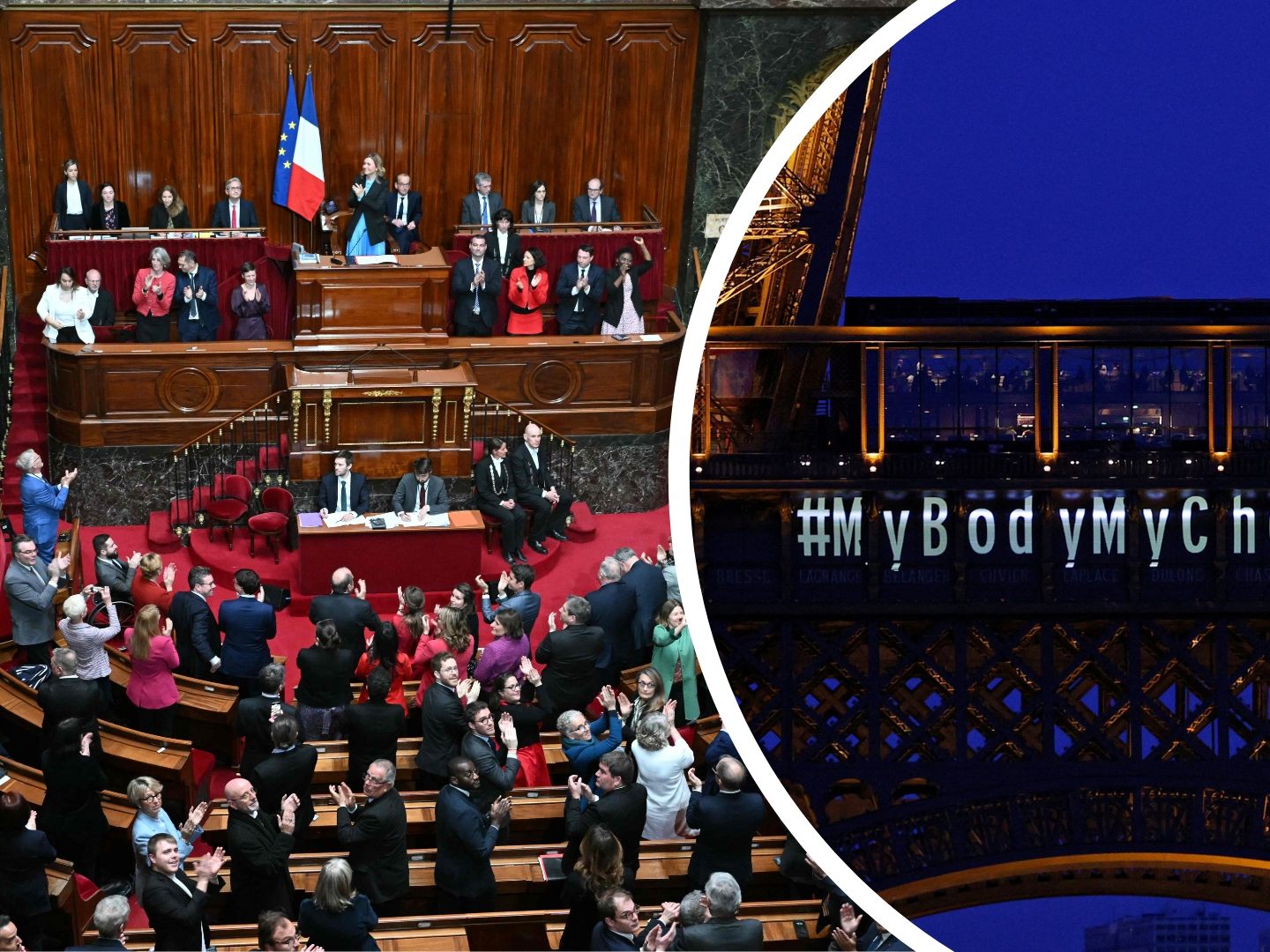 Unter Applaus wurde das Ergebnis der Abstimmung bekannt gegeben.