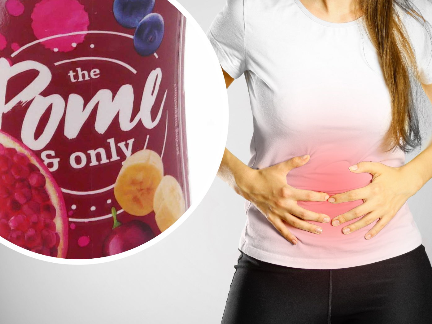 Produktrückruf von Smoothie "The pome & only - banana, grape, cranberry pomegranate, acai and other fruits".