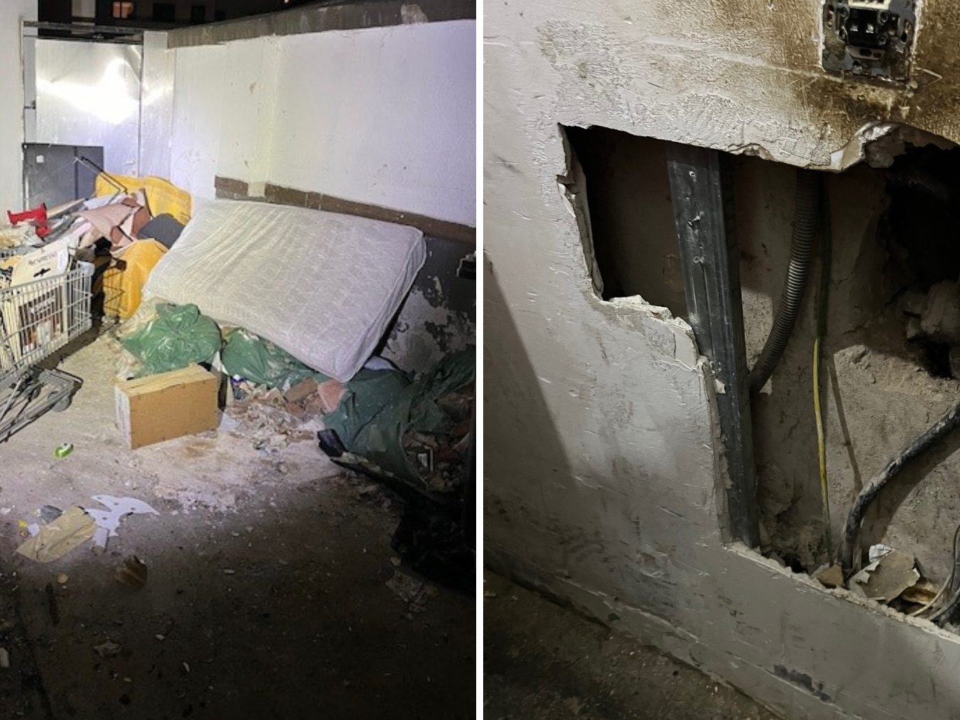 Die Behörden kontrollierten dabei nicht nur die Liegenschaften in der Othmargasse und der Salzachstraße, sondern auch deren Keller, Dachböden und einzelne Wohnungen.