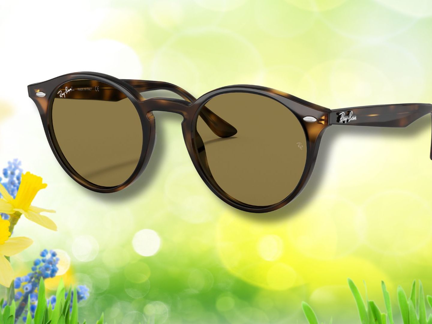 Pearle verlost eine stylische Ray-Ban Sonnenbrille.