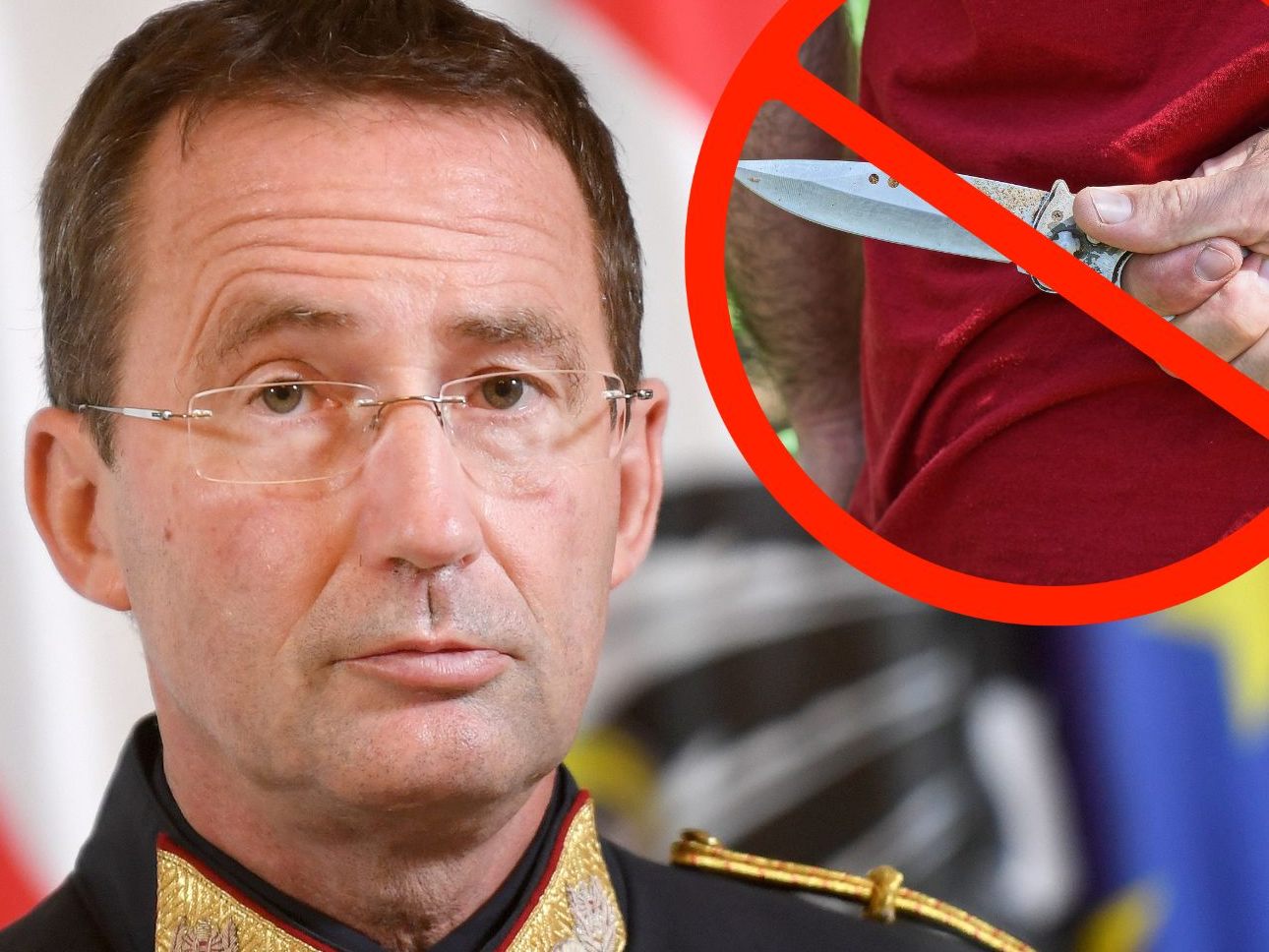 Pürstl befürwortet ein allgemeines Waffenverbot in Österreich. Pürstl befürwortet ein allgemeines Waffenverbot in Österreich.