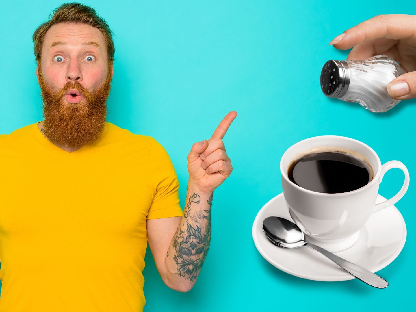 Salz im Kaffee hat seine Berechtigung.