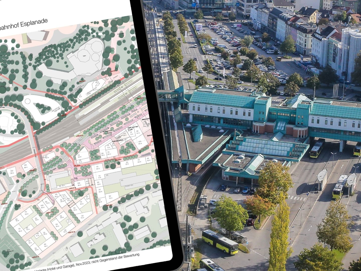 Grundsatzbeschluss zur Variante 4a des neuen Bahnhofs in Bregenz wurde gefasst. Grundsatzbeschluss zur Variante 4a des neuen Bahnhofs in Bregenz wurde gefasst.