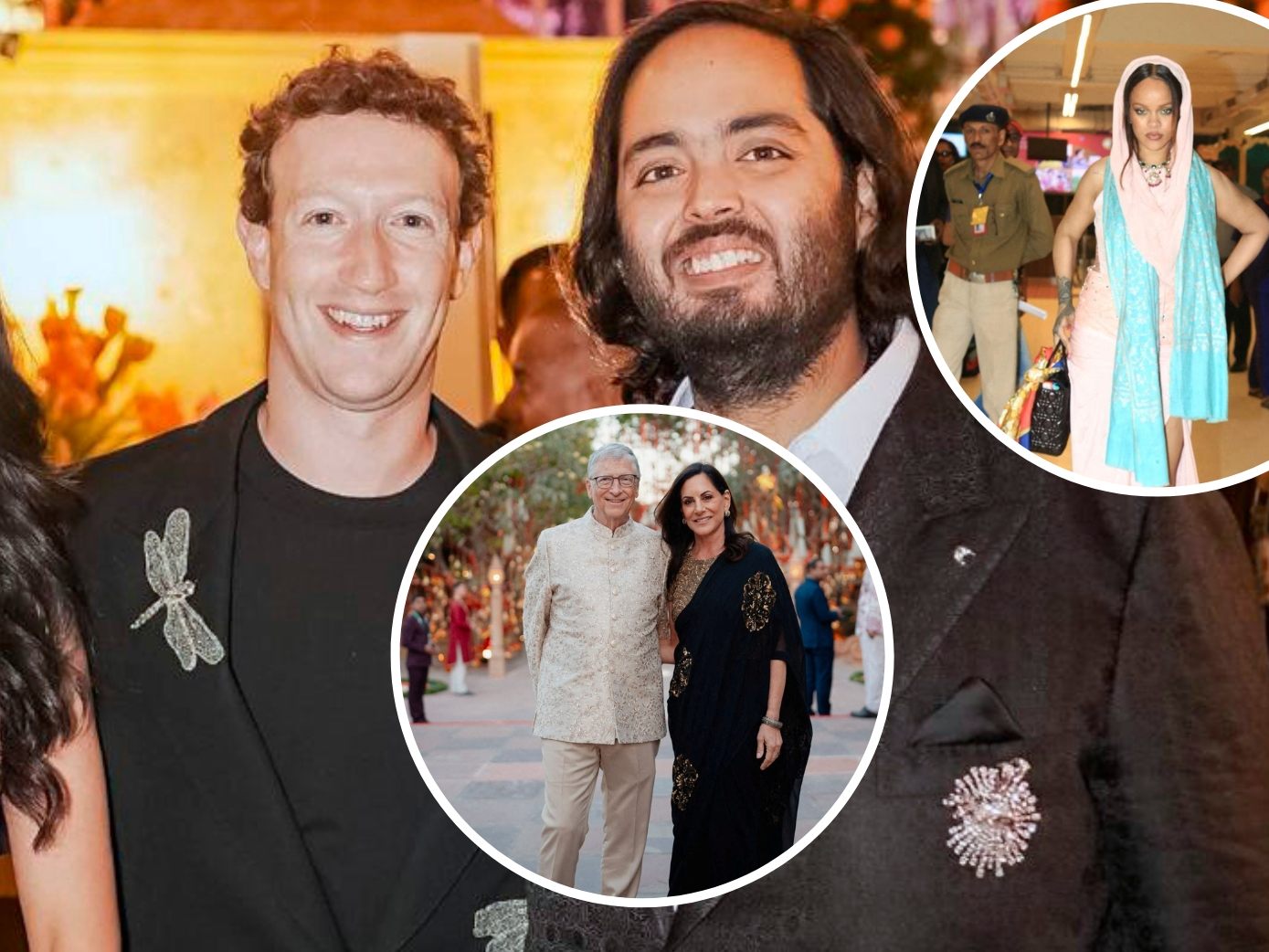 Vor-Hochzeitsfeier von Sohn des indischen Multimilliardärs Mukesh Ambani Vor-Hochzeitsfeier von Sohn des indischen Multimilliardärs Mukesh Ambani