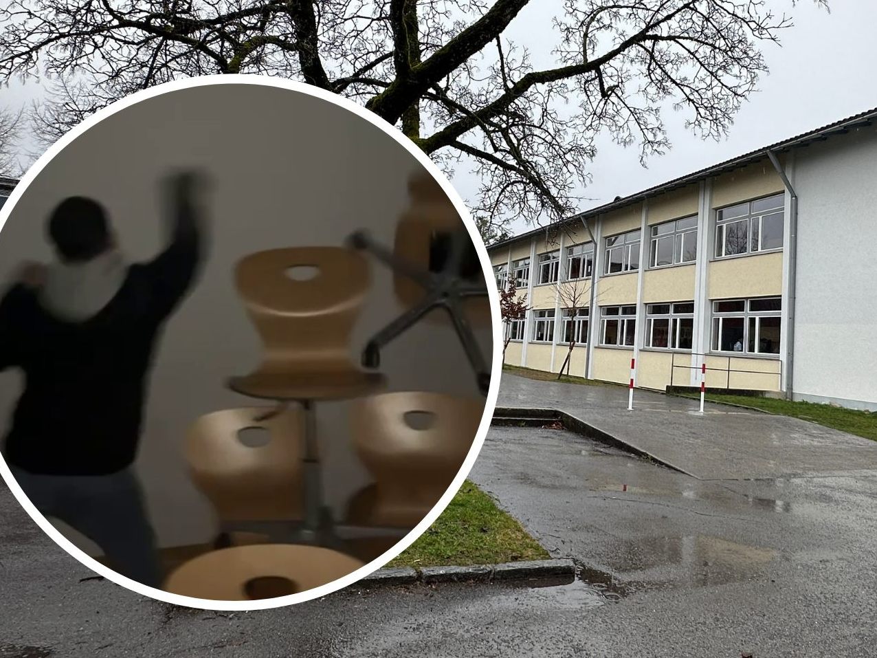 Jugendliche randalierten am Wochenende in einer Rankweiler Schule. Jugendliche randalierten am Wochenende in einer Rankweiler Schule.