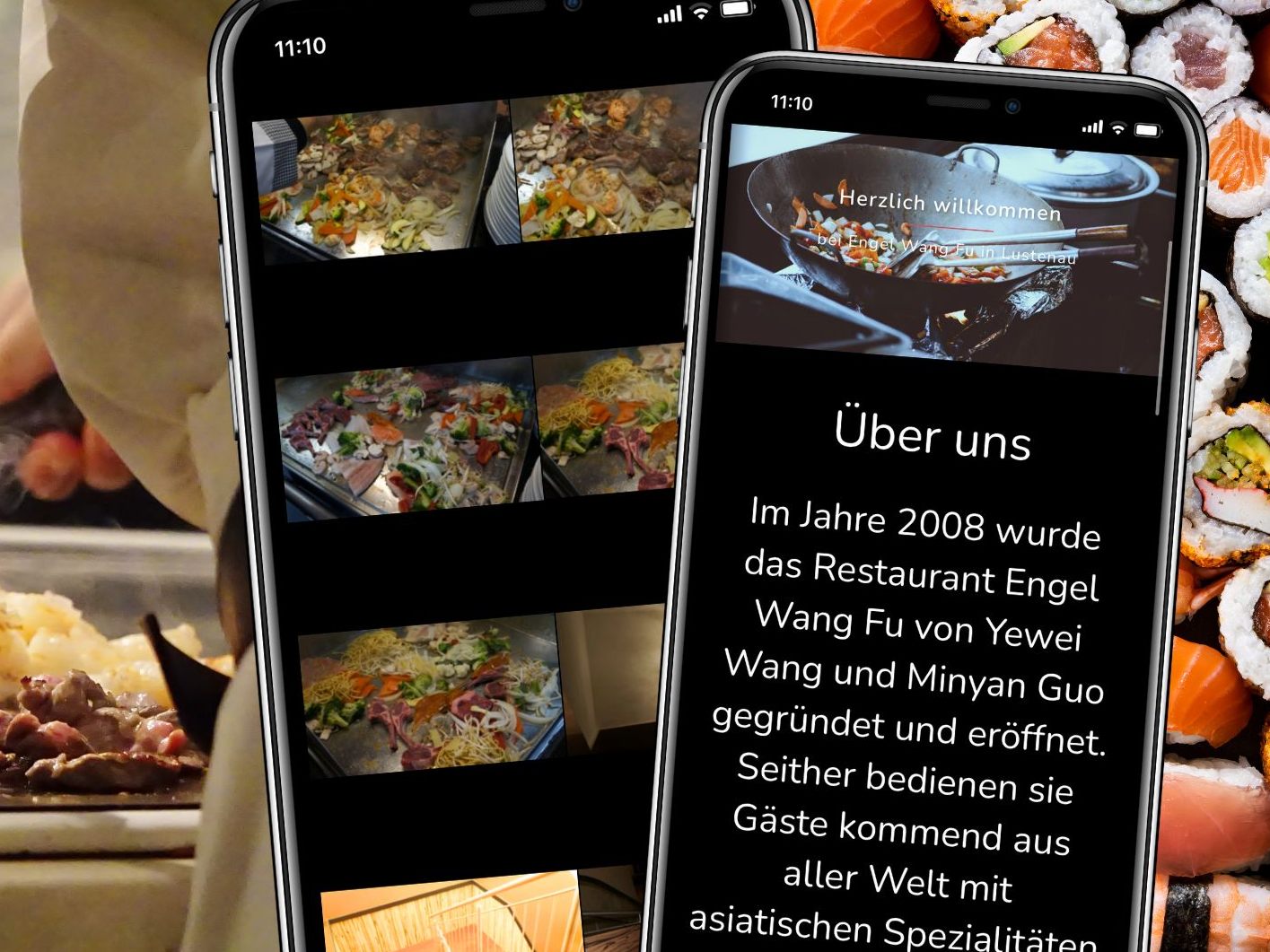 Das Buffet des Engel Wang Fu bietet eine vielseitige Auswahl aus der asiatischen Küche.