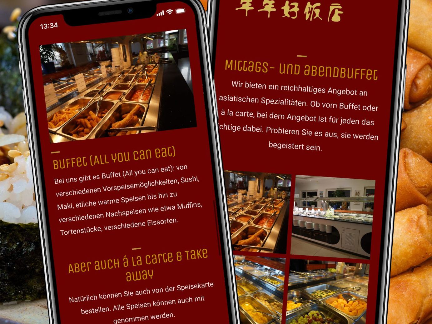Das Herzstück des Restaurants ist zweifellos das üppige Buffetangebot.