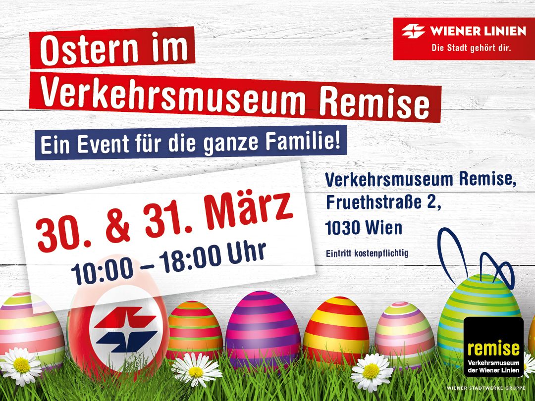 Ostern feiern mit den Wiener Öffis. Ostern feiern mit den Wiener Öffis.