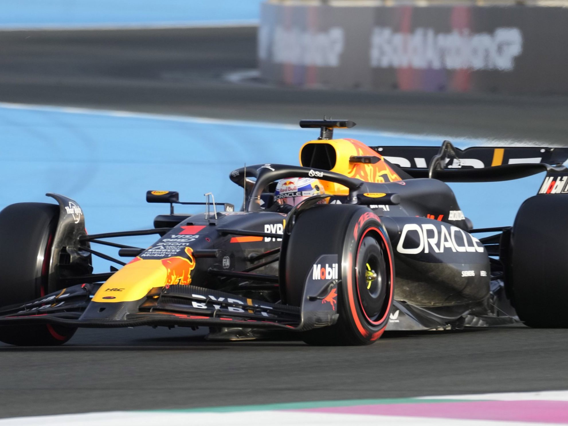 Verstappen war auch im Jeddah-Training wieder der Schnellste. Verstappen war auch im Jeddah-Training wieder der Schnellste.