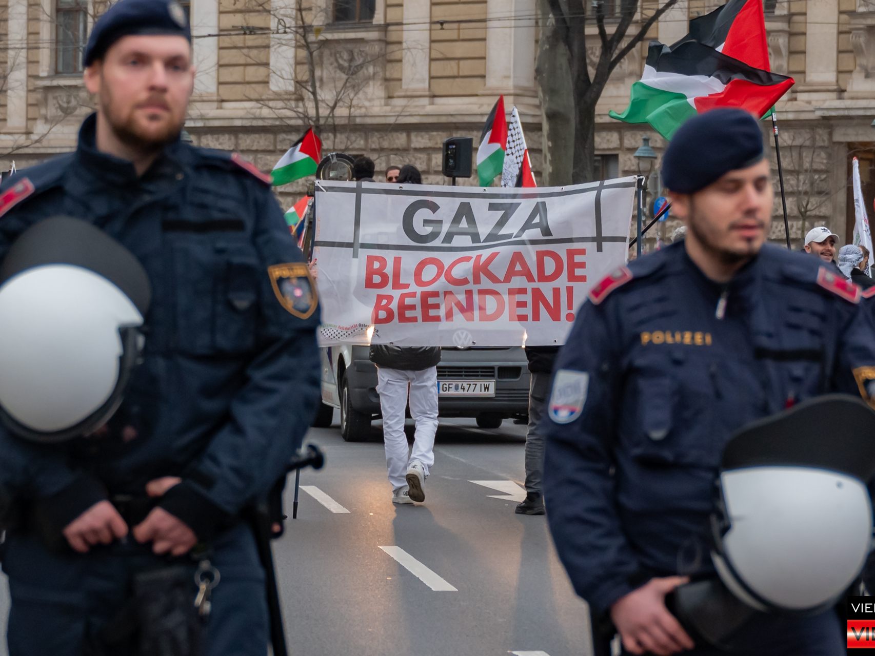02032024 Demonstration Palästina Solidarität Österreich Genozid stoppen