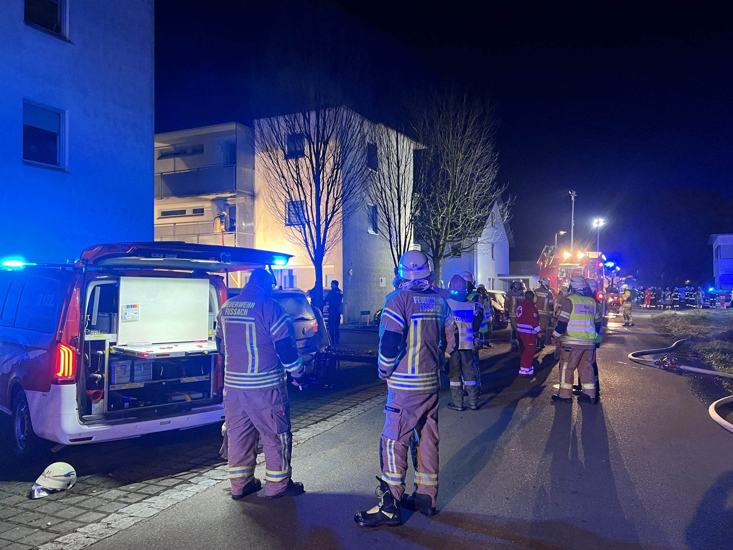 Großeinsatz in Fußach