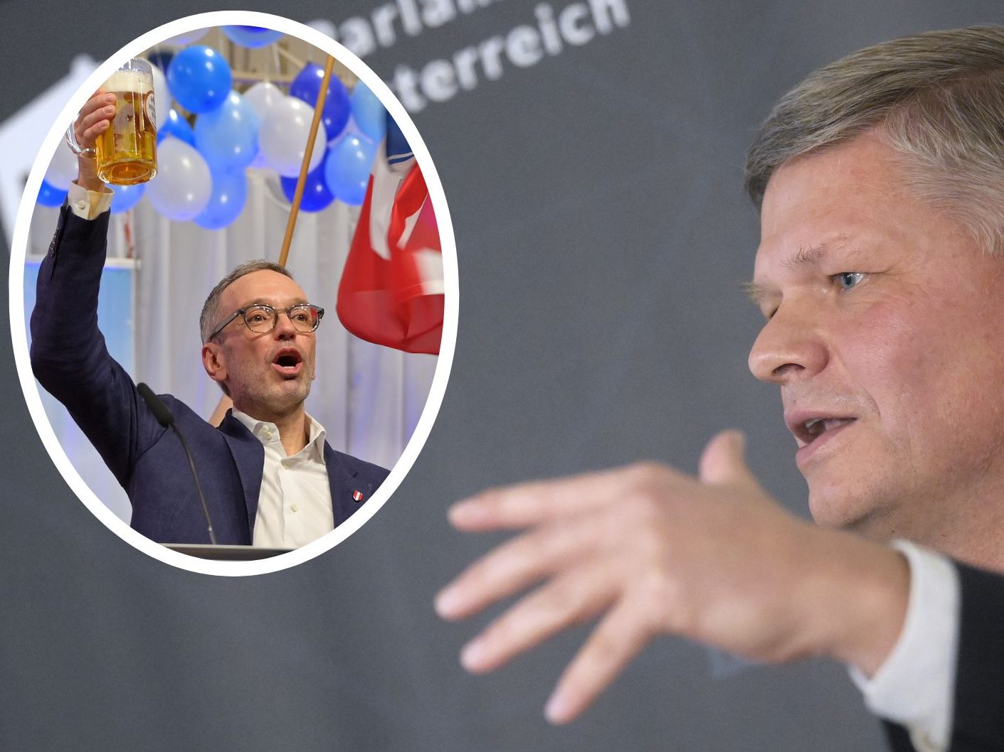 "Der blaue Machtmissbrauch und das System Kickl" ab 10 Uhr im Livestream.