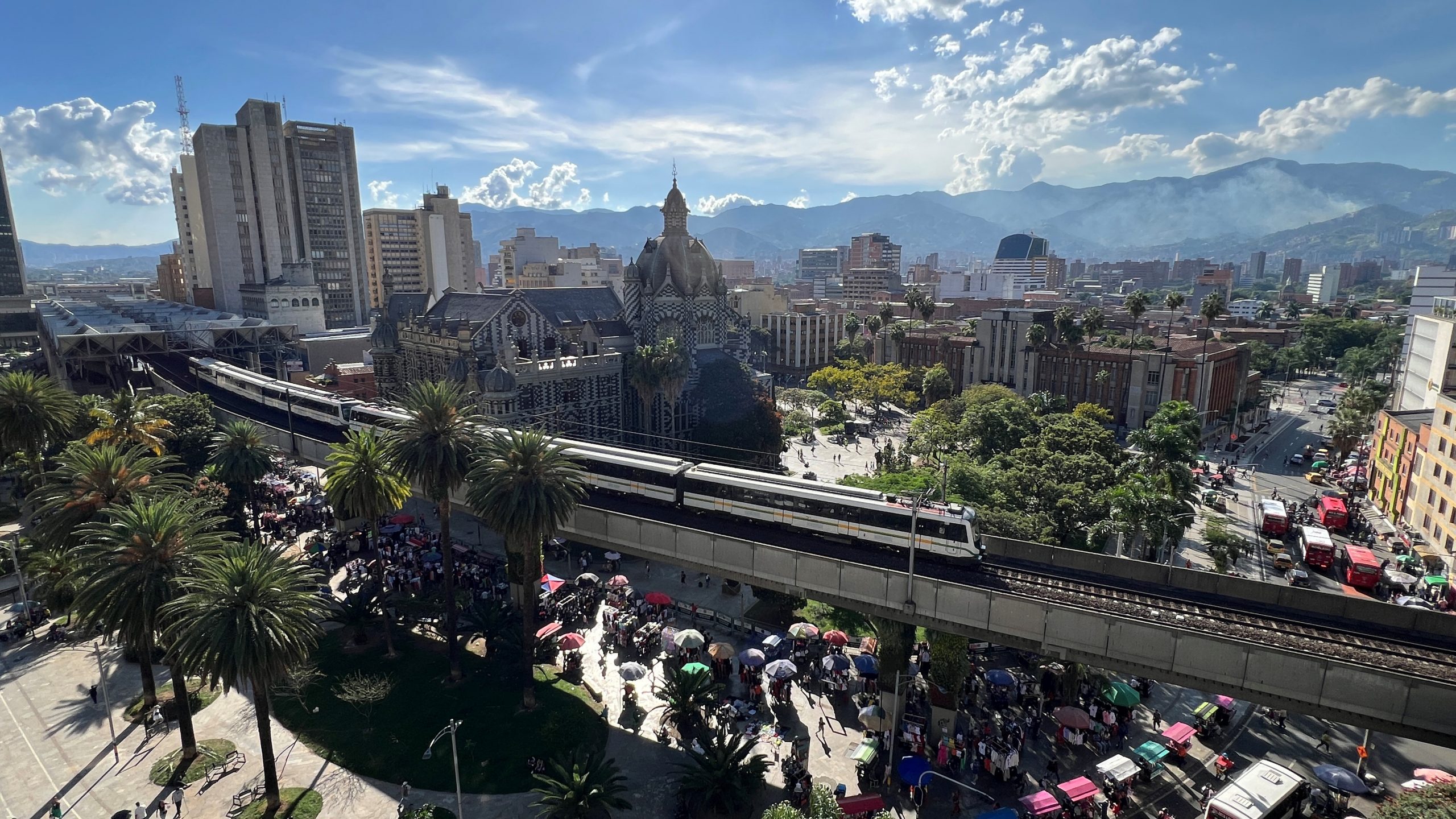 Ein Blick auf Medellin. Ein Blick auf Medellin.