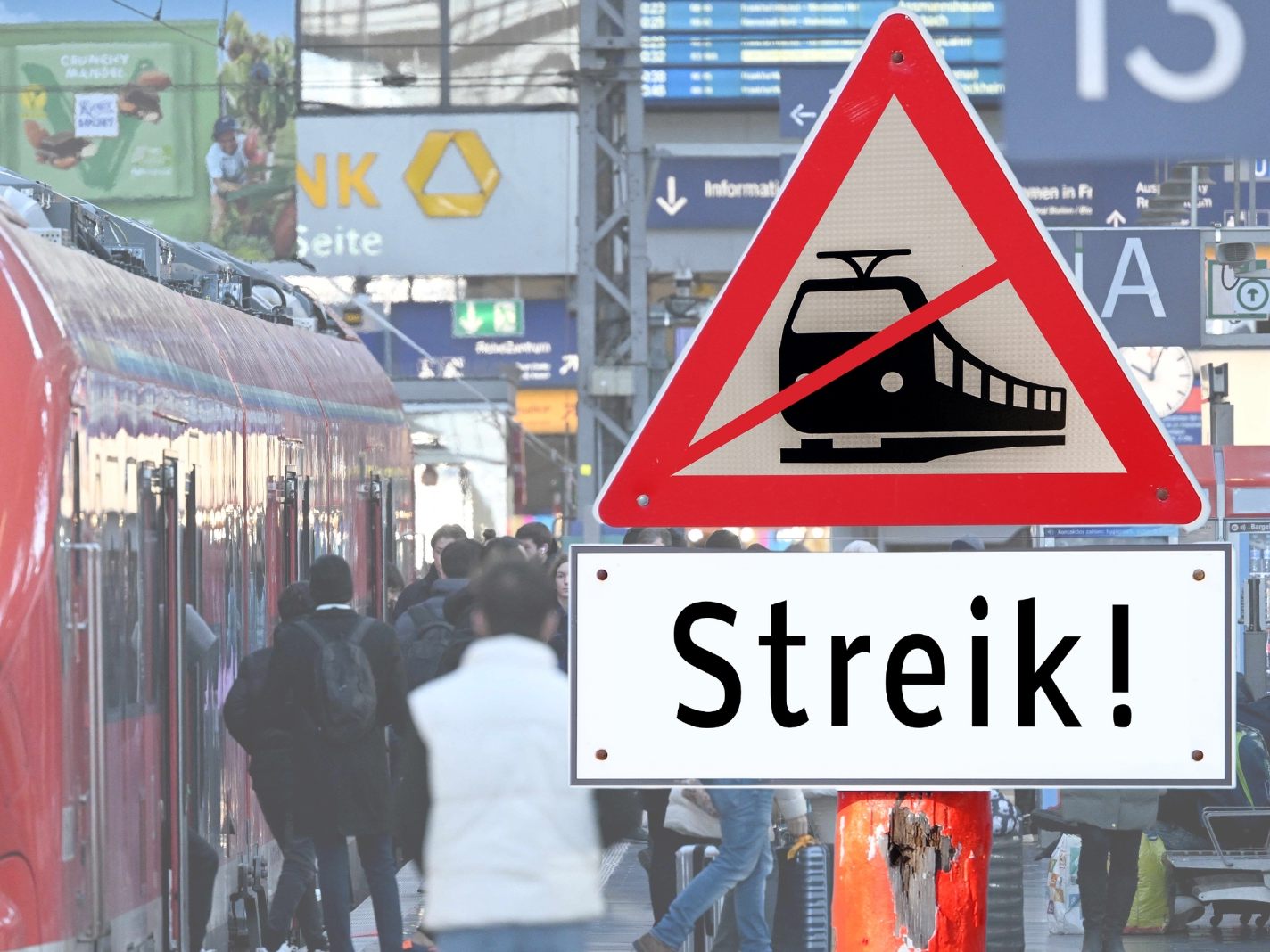 Ab Montag sind wieder Streiks möglich. (Symbolbild)