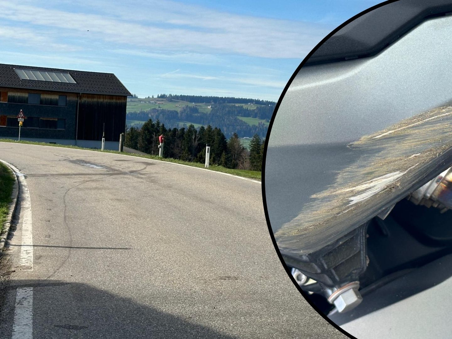 Am Freitag kam es zu einem Unfall in Hittisau.