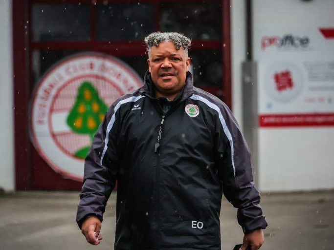 FC Dornbirn, Erstes Training unter Eric Orie und Murad Gerdi vl ist auch Prsident Hubert Domig vor Ort