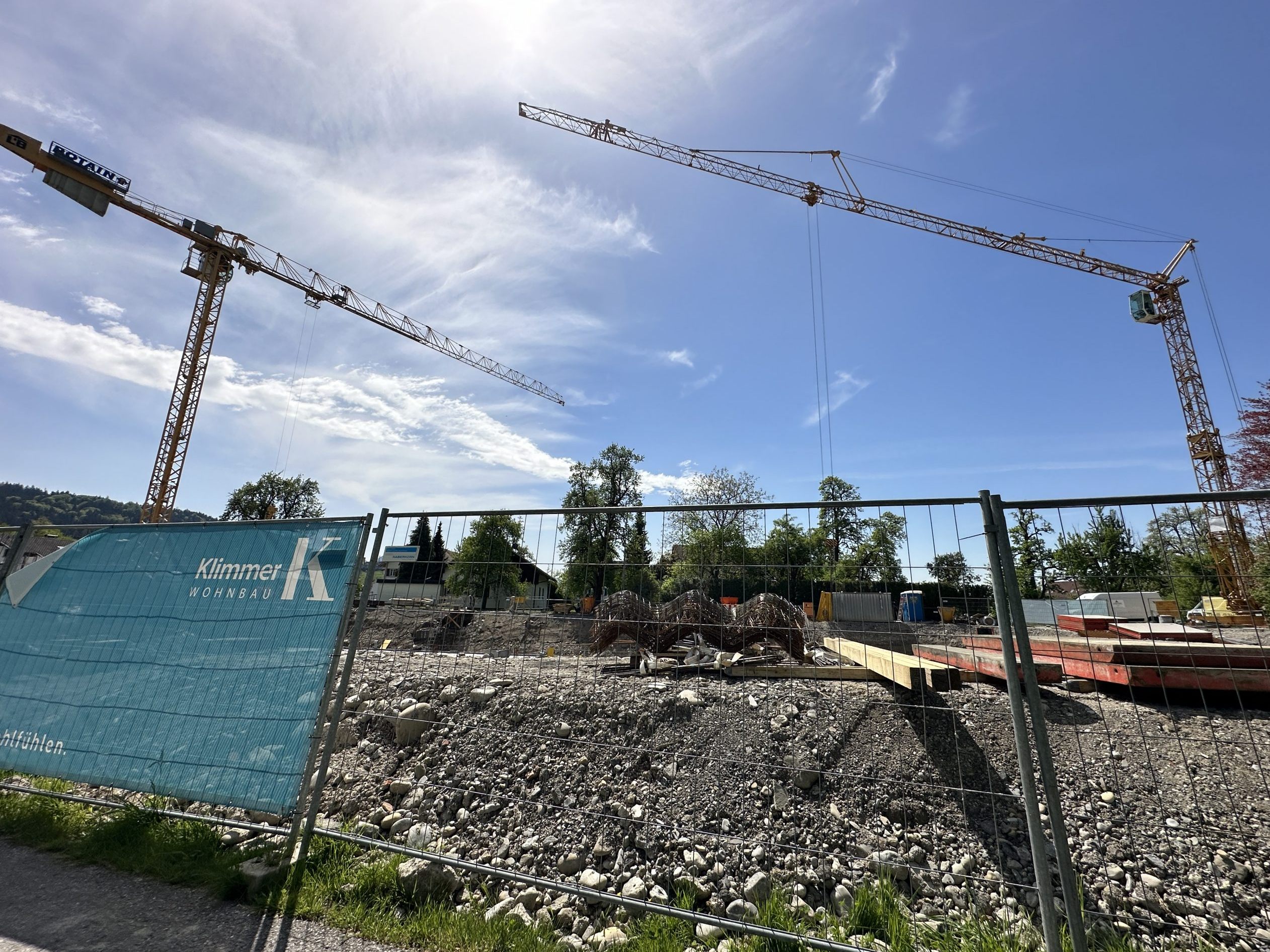Was in Wolfurt beim Achweg entsteht. Was in Wolfurt beim Achweg entsteht.