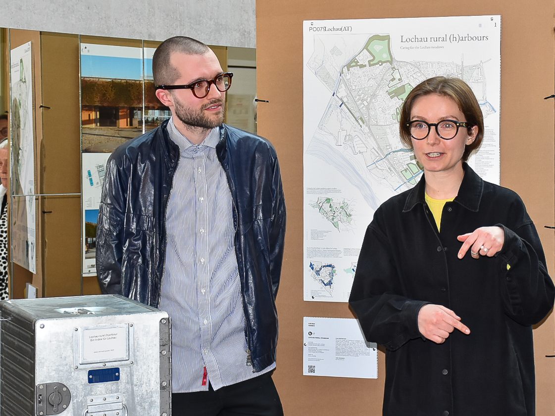Das Gewinner*innen-Team Christopher Gruber und Christina Ehrmann
