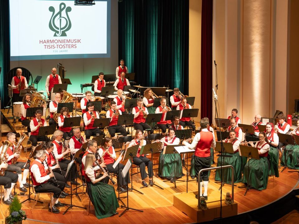 Frühjahrskonzert der Harmoniemjusik Tisis-Tosters