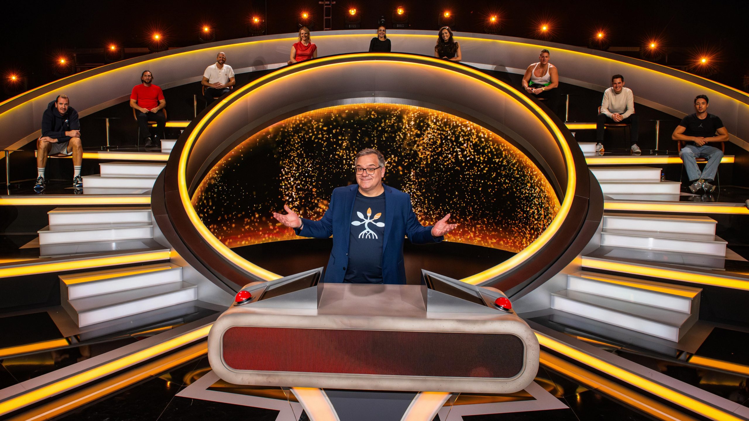 Elton bei der RTL-Sendung „Schlag den Besten“ Elton bei der RTL-Sendung „Schlag den Besten“