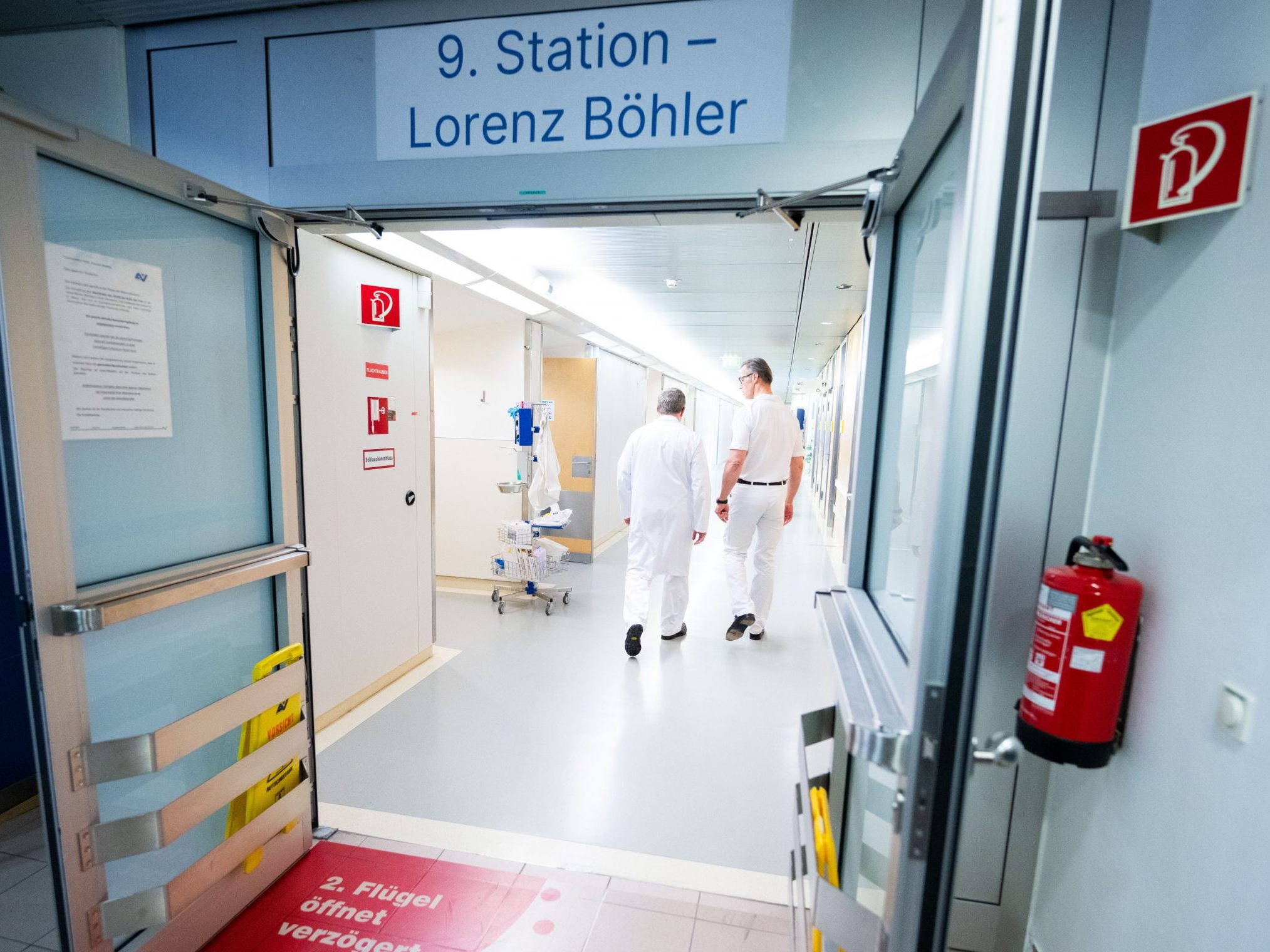 Die Lorenz Böhler Station im AUVA-Traumazentrum Wien-Meidling.