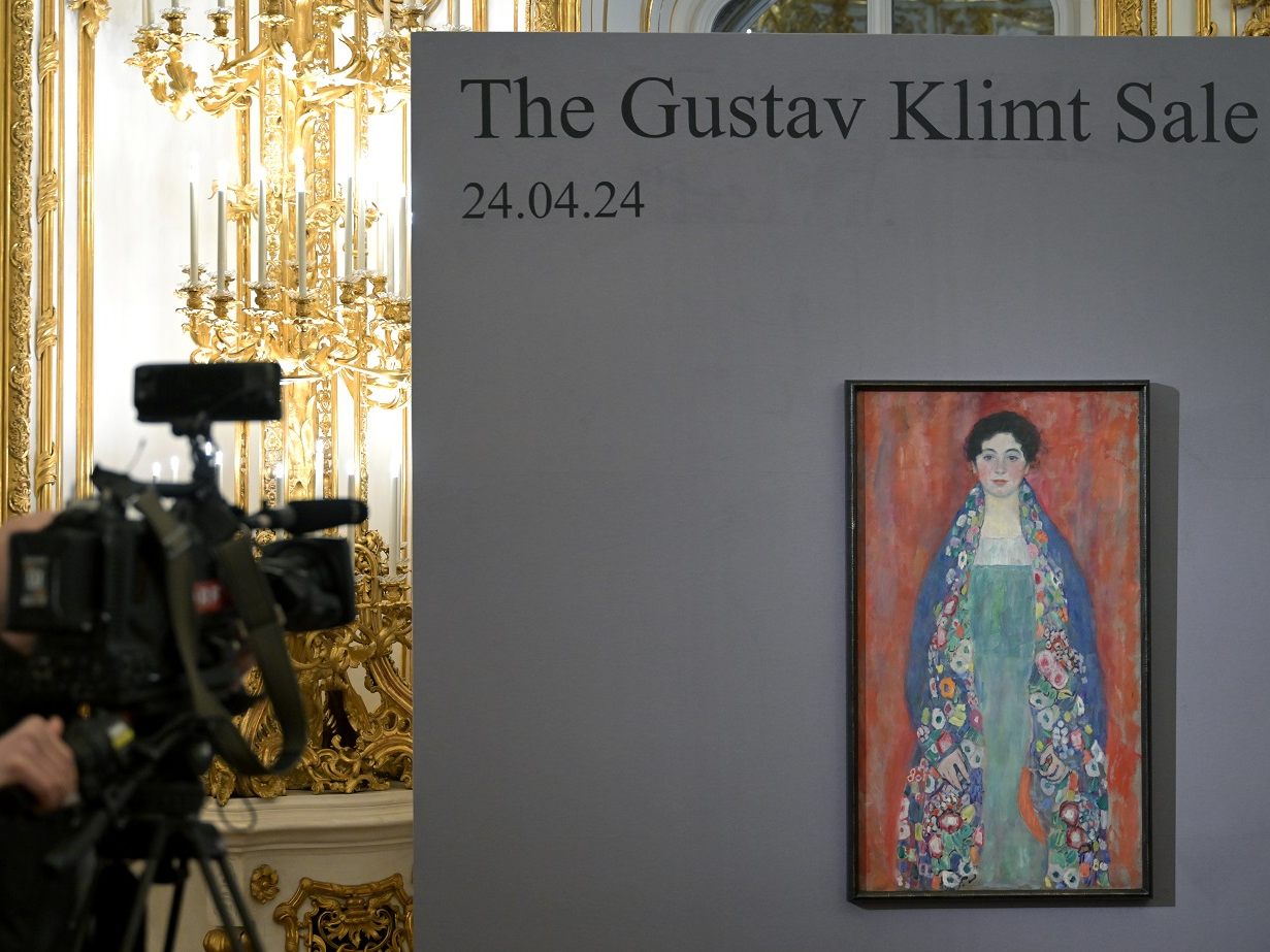 Gustav Klimts "Bildnis Fräulein Lieser" kommt in Wien unter den Hammer.