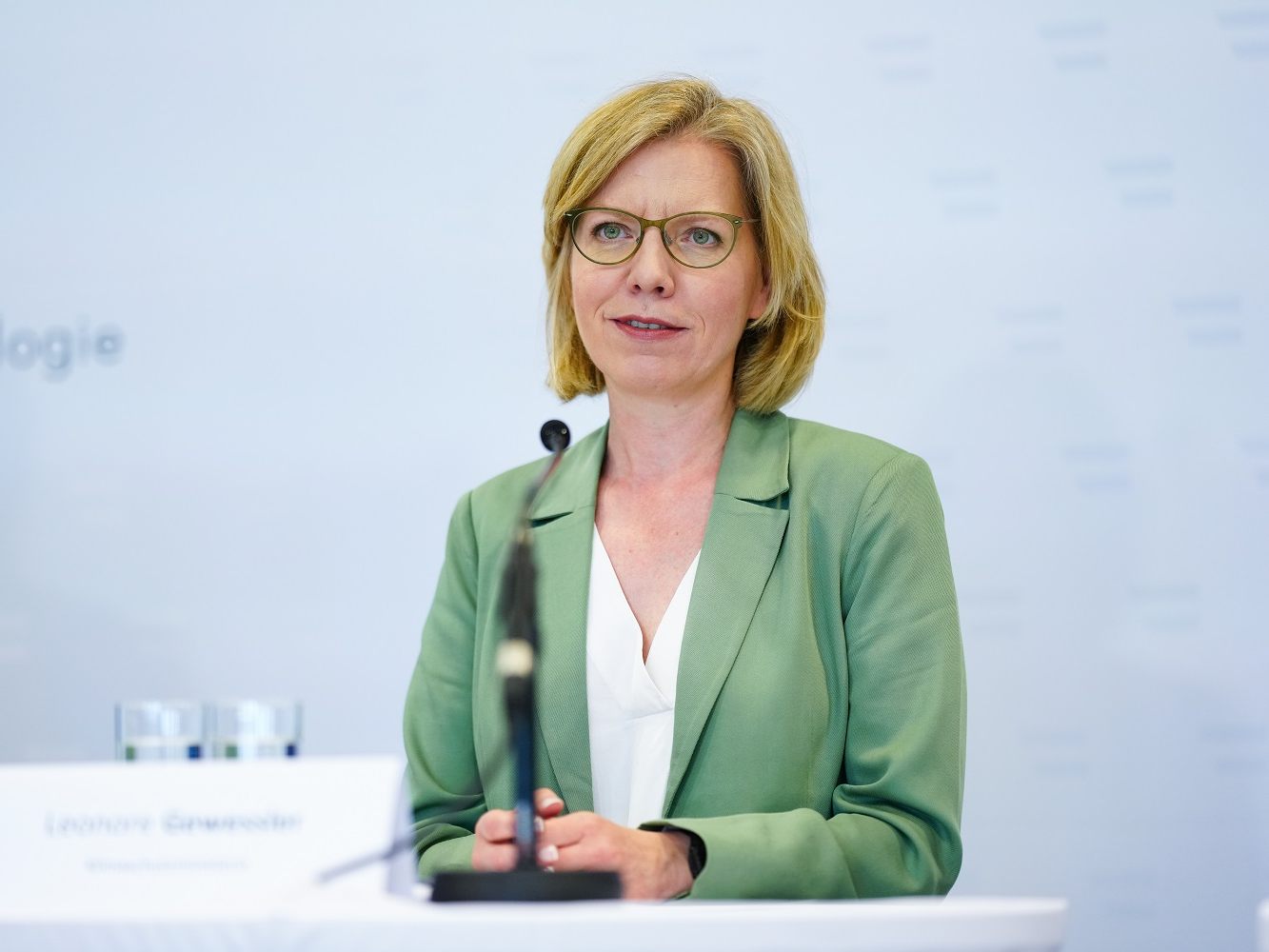 Energieministerin Leonore Gewessler.