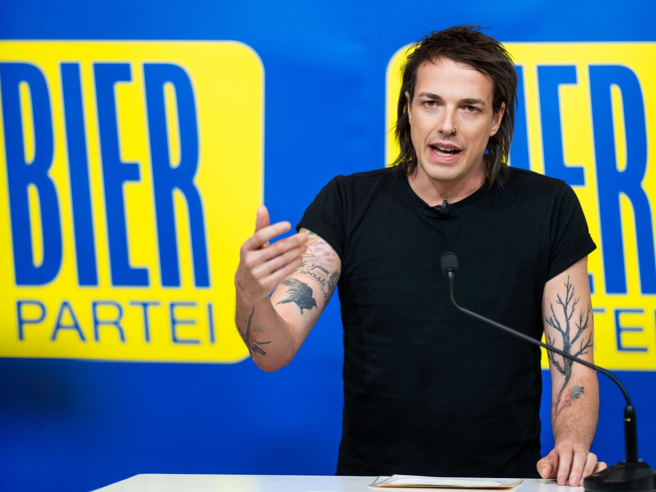 Wlazny: "Unser Glast ist mehr als halb-voll." Wlazny: "Unser Glast ist mehr als halb-voll."