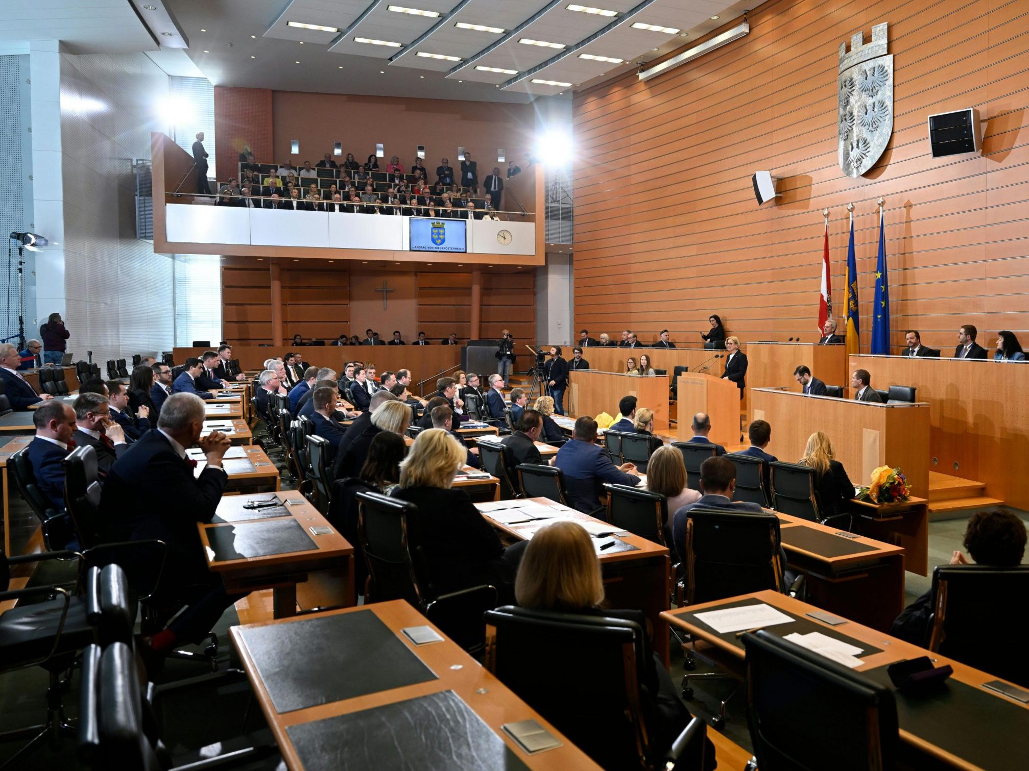 Niederösterreichs Landtag beschäftigt sich mit der Causa Vösendorf. Niederösterreichs Landtag beschäftigt sich mit der Causa Vösendorf.