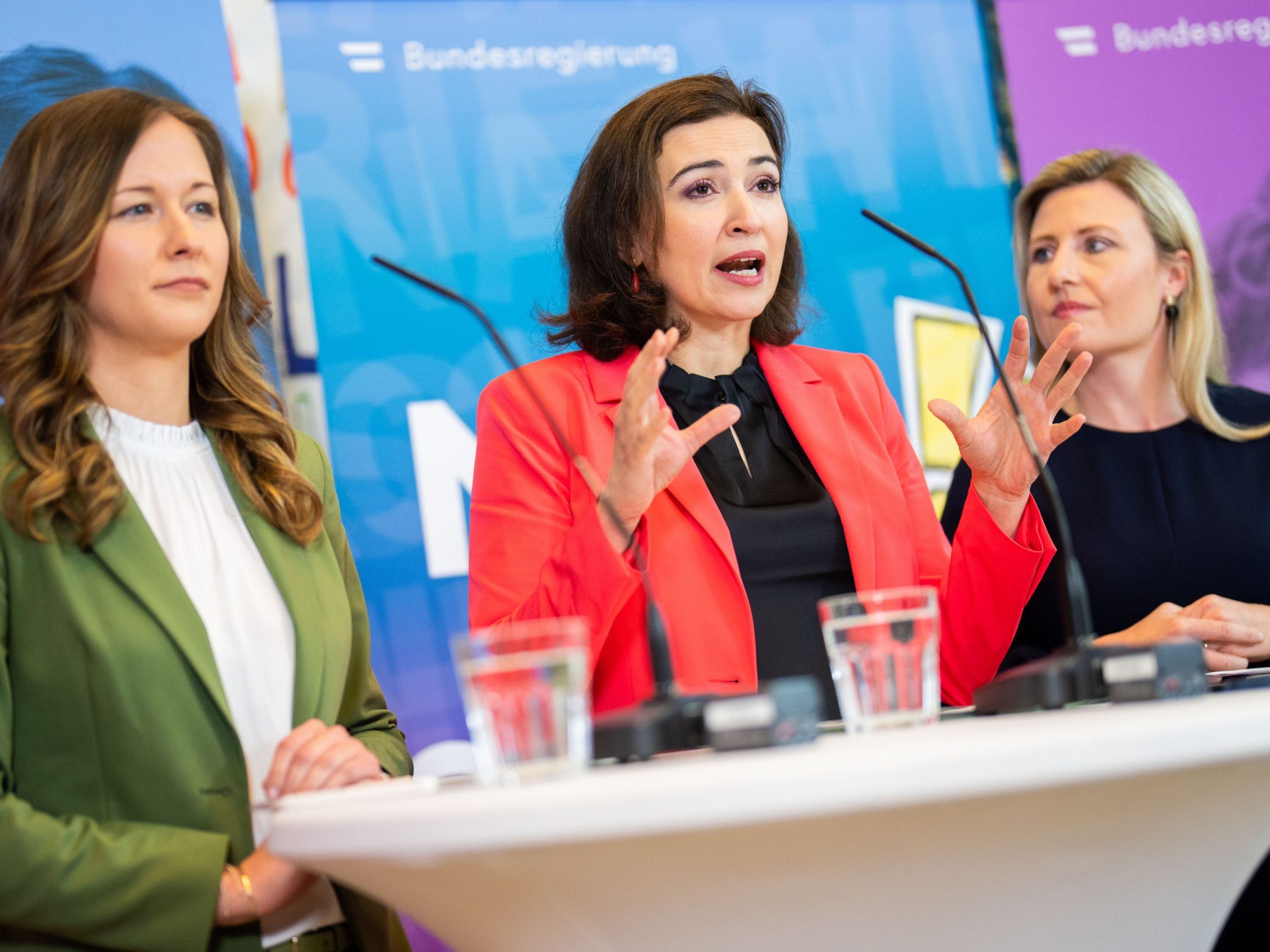 Medientermin zur Kinderschutzkampagne.