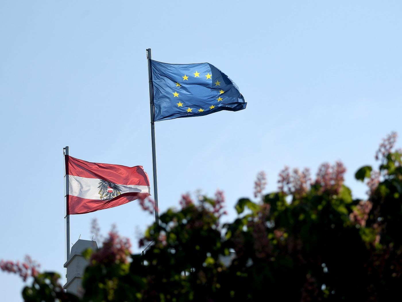 Leichtes Minus bei Vertrauen in EU.