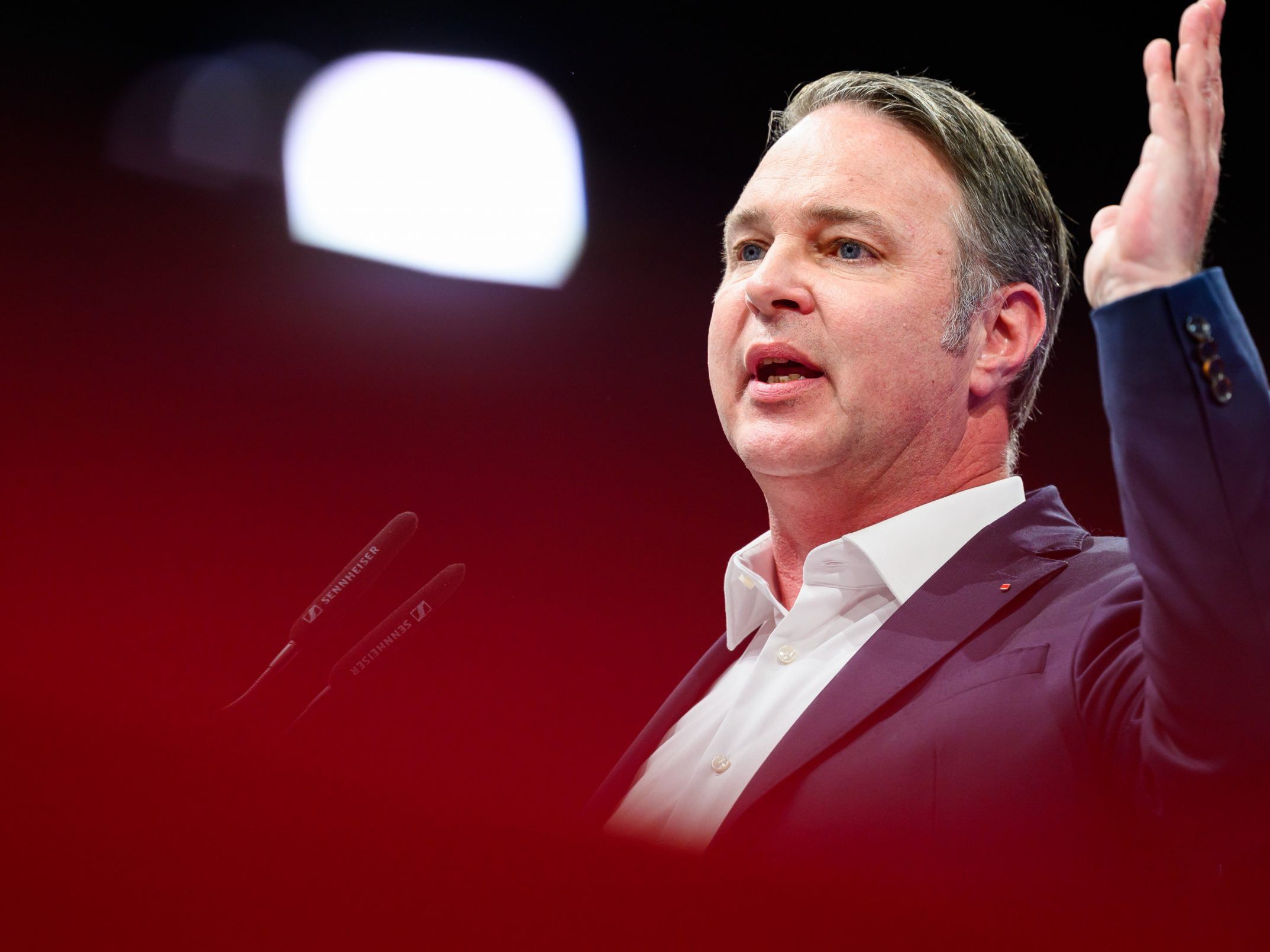 Die Kundgebung der SPÖ steht im Zeichen der EU-Wahl. Die Kundgebung der SPÖ steht im Zeichen der EU-Wahl.