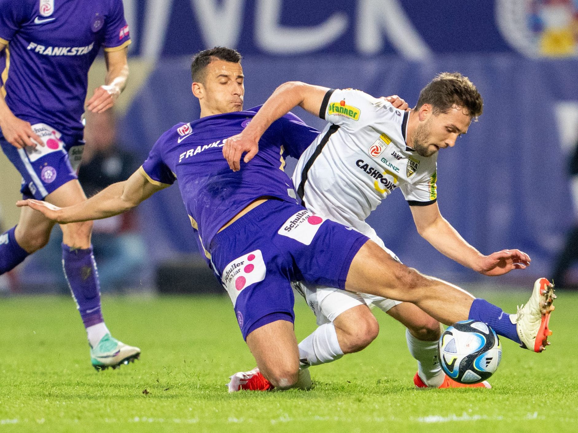 Die Austria erreichte daheim nur ein 2:2 gegen Altach. Die Austria erreichte daheim nur ein 2:2 gegen Altach.