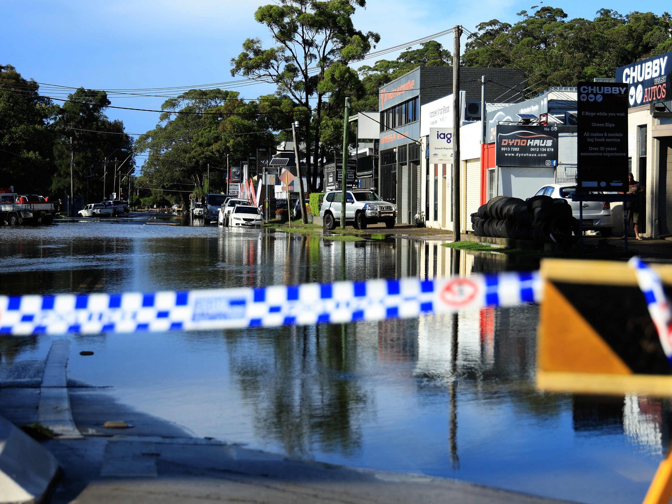Hochwasser hat erhebliche Schäden in Sydney angerichtet. Hochwasser hat erhebliche Schäden in Sydney angerichtet.