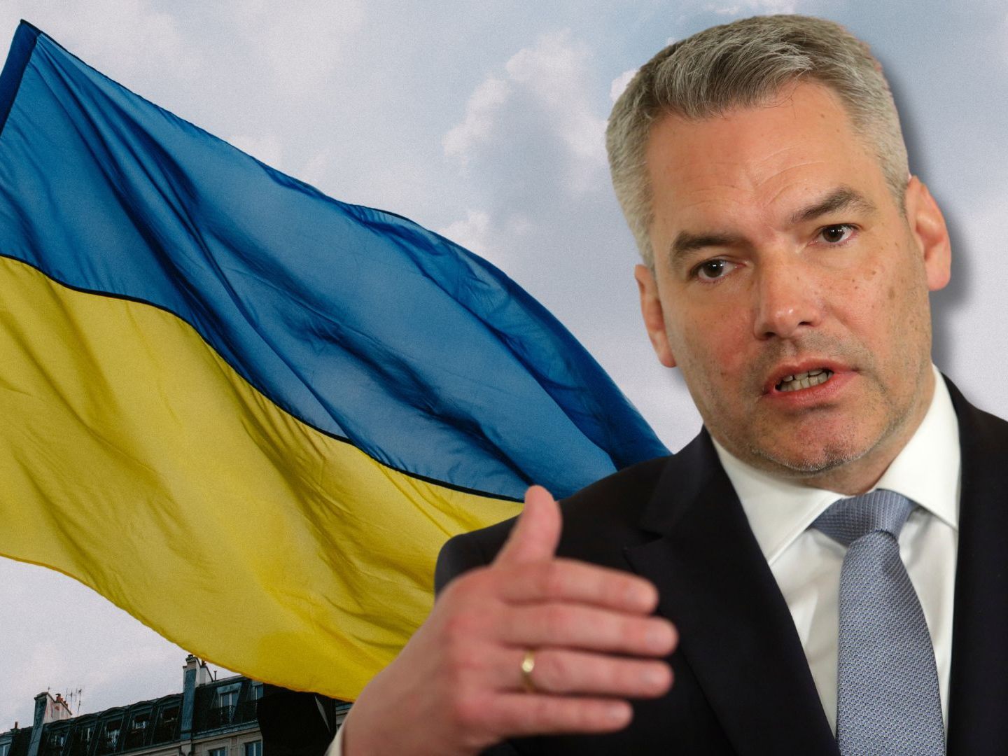 Nehammer verwies auf den Friedensplan des ukrainischen Präsidenten Wolodymyr Selenskyj.