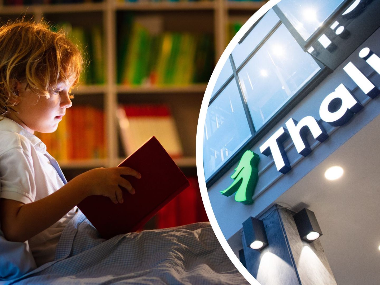Eine Nacht in der Buchhandlung erleben bei Thalia in Wien-Mitte.