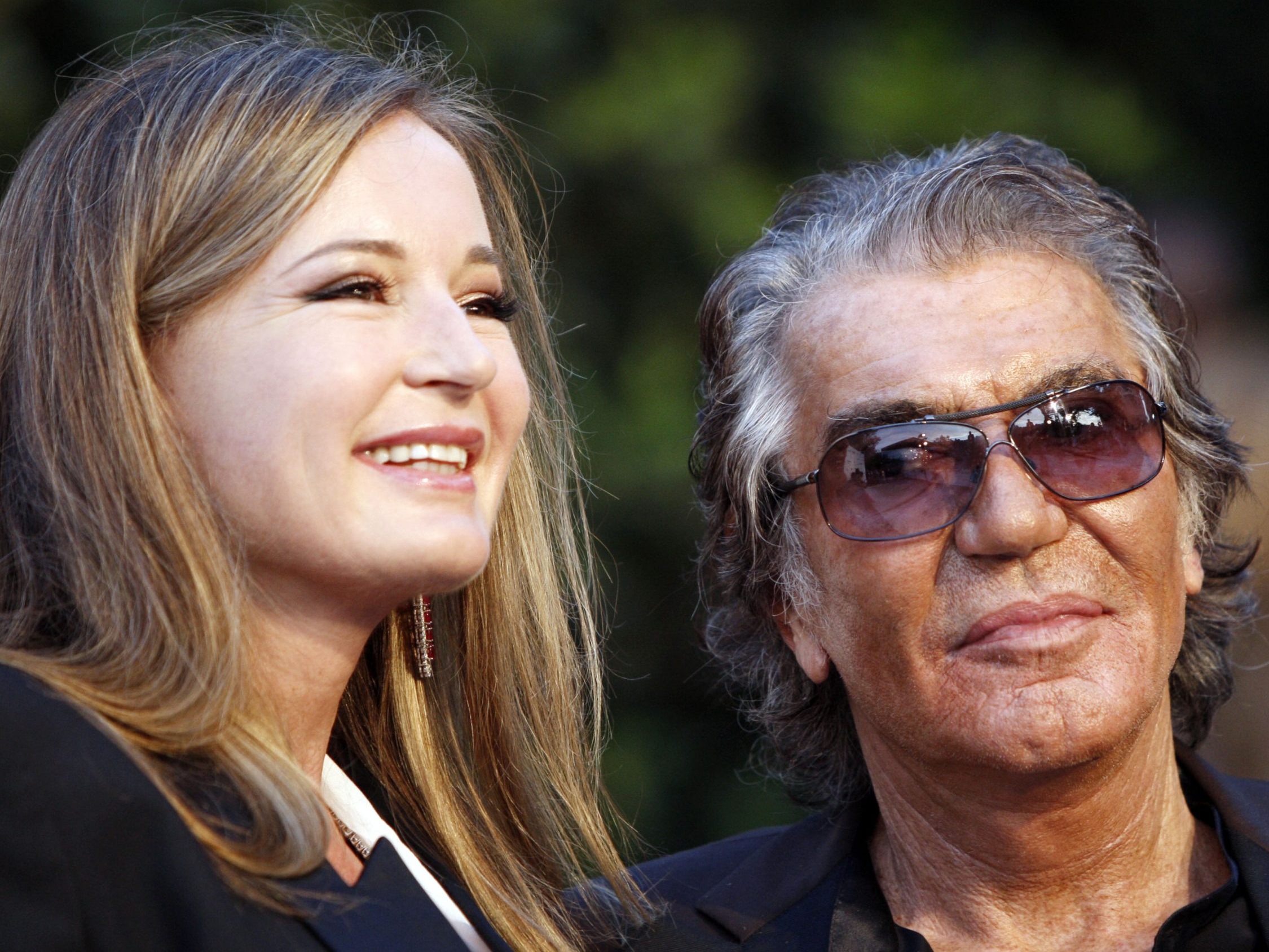 Roberto Cavalli mit Ehefrau Eva Düringer