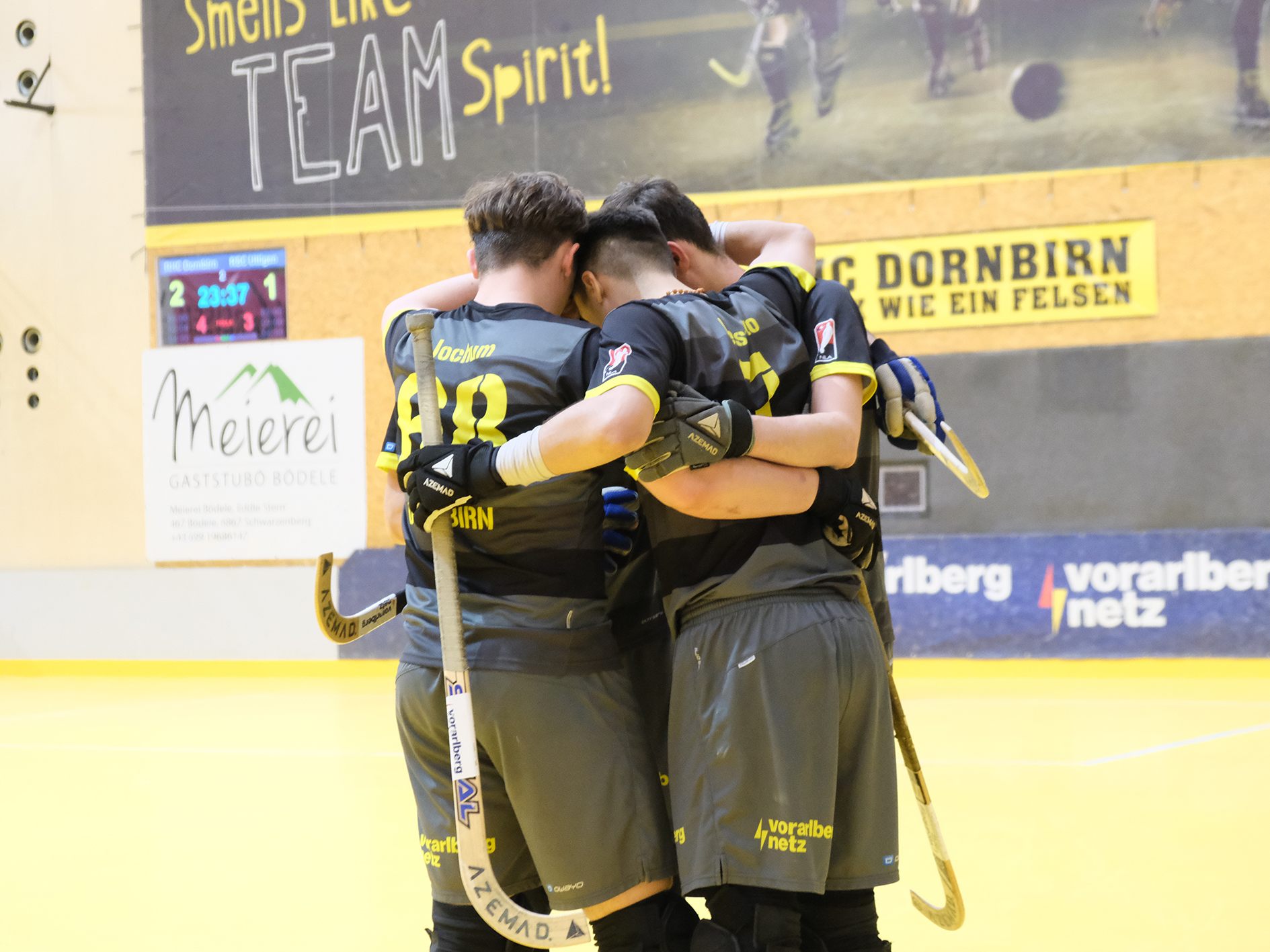 Am Ende herrschte beim RHC Dornbirn große Erleichterung nach dem Sieg gegen Uttigen. Am Ende herrschte beim RHC Dornbirn große Erleichterung nach dem Sieg gegen Uttigen.
