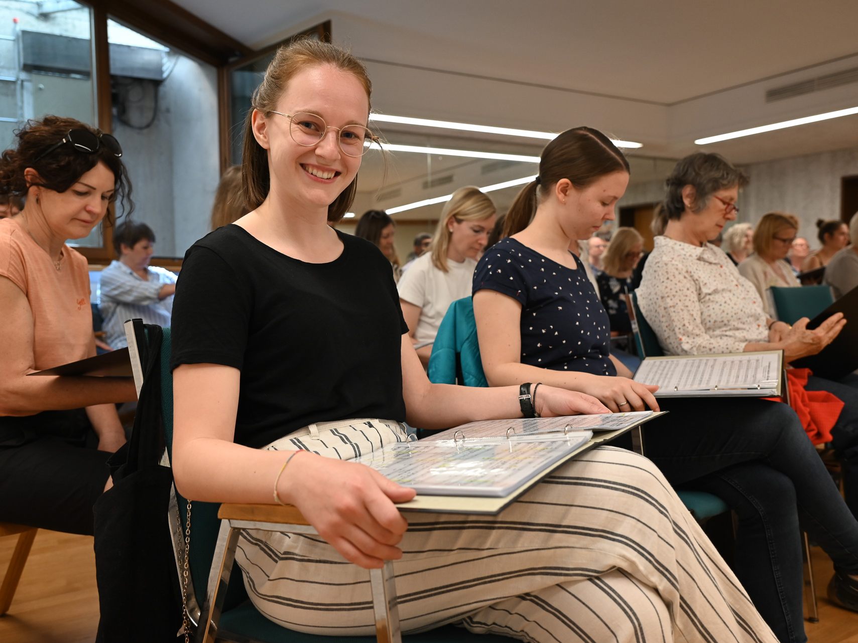 Der Chor InterMezzo wurde als Projekt ins Leben gerufen und kam bei jüngeren wie älteren leidenschaftlichen Sängerinnen und Sängern gut an.