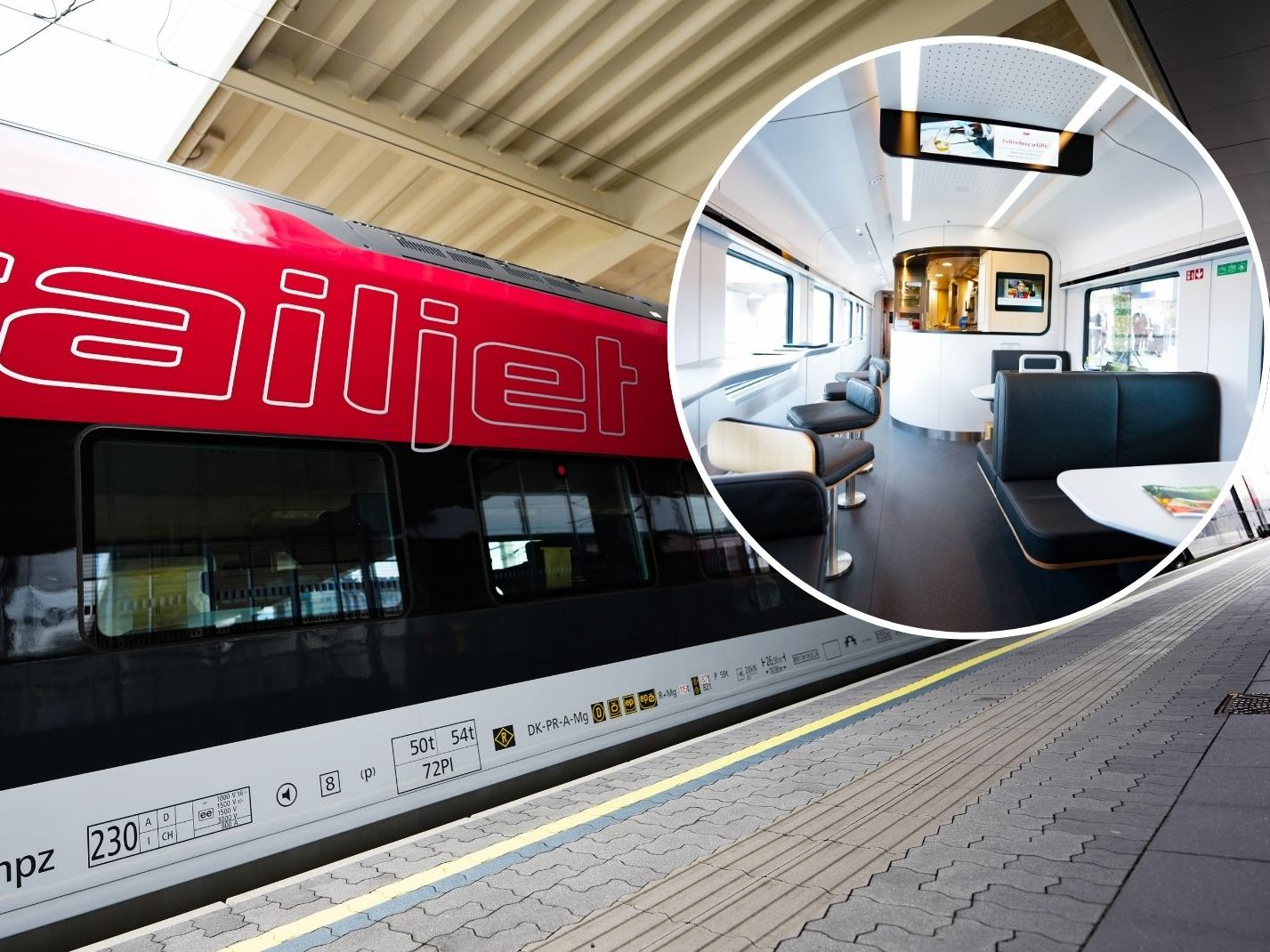 Die neue Generation der Railjets soll die Eurocity-Züge jetzt schrittweise ersetzen.