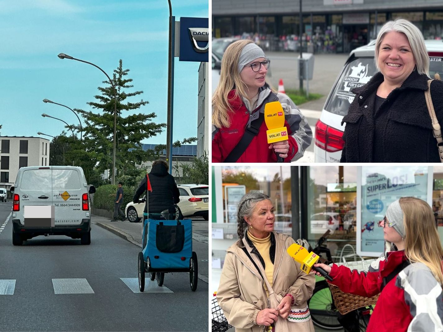Was sagen Auto- und Radfahrer zur Verkehrssituation?