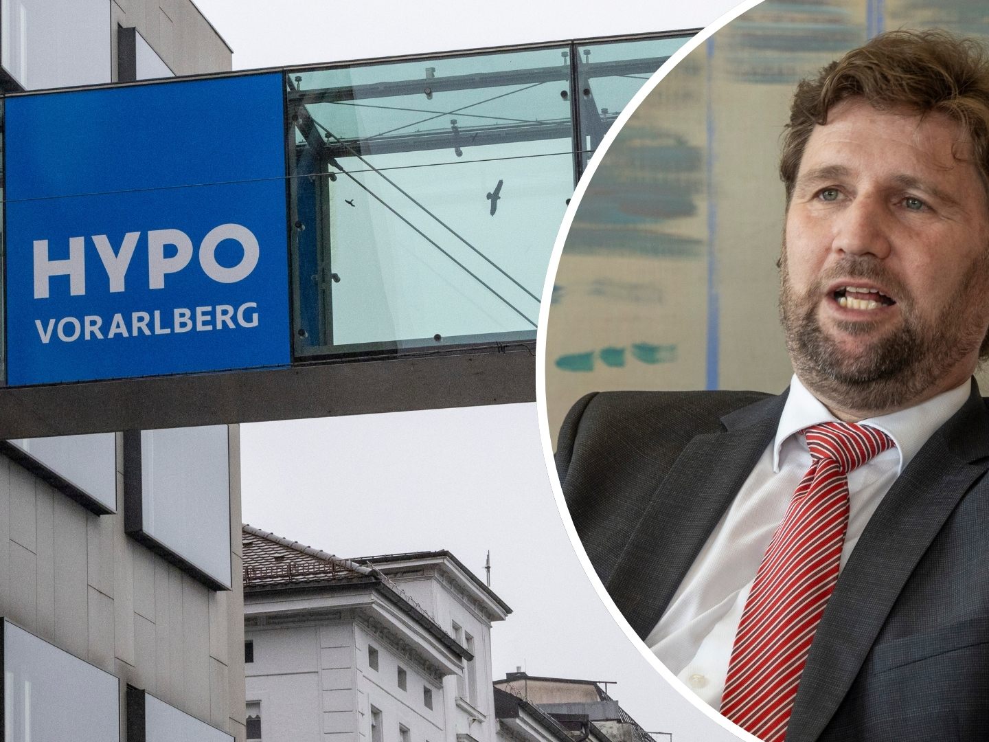 Hypo-Vorstand Michael Haller betonte mehrmals die Richtigkeit der Hypo-Strategie. Hypo-Vorstand Michael Haller betonte mehrmals die Richtigkeit der Hypo-Strategie.