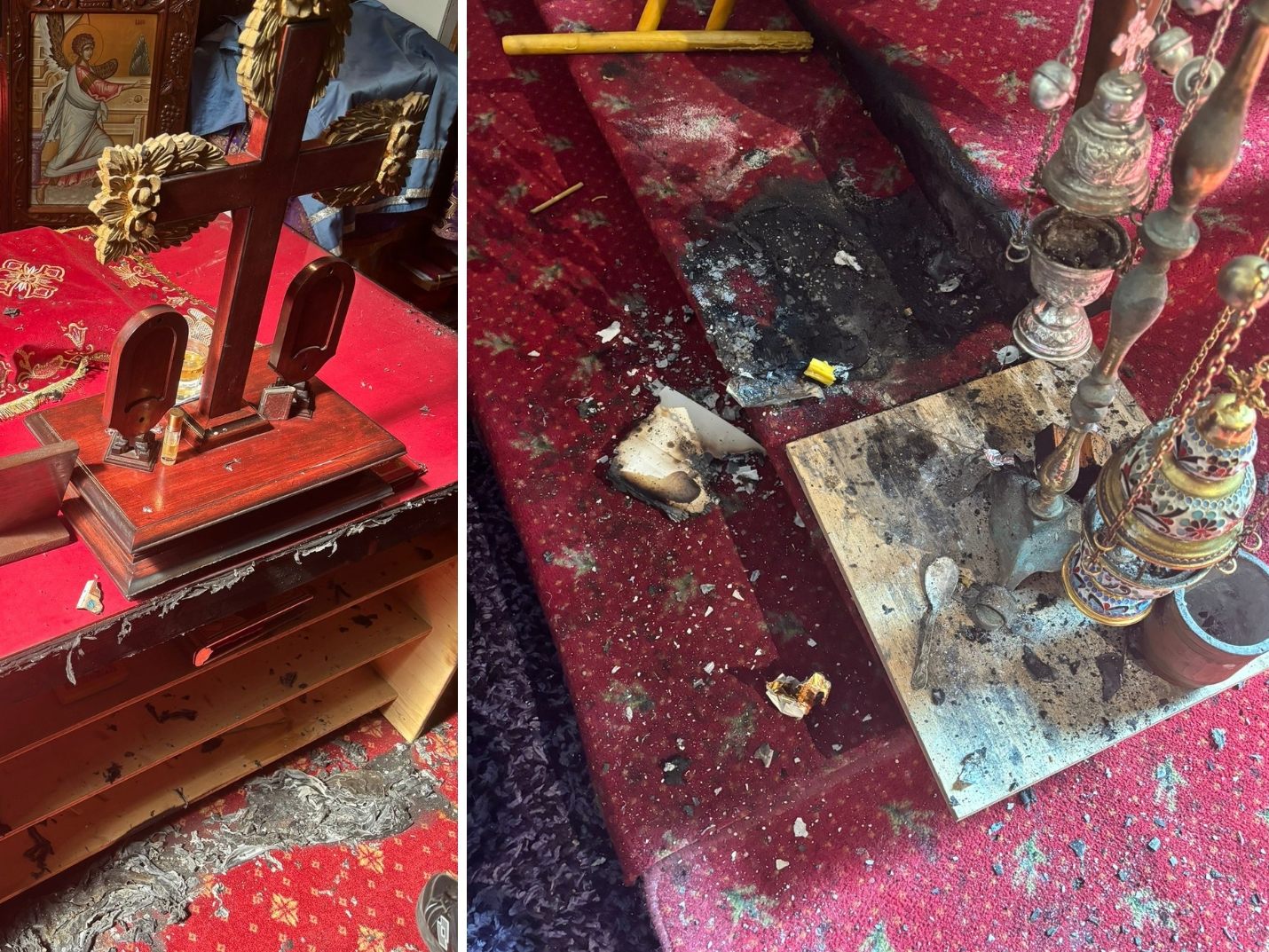 Obwohl das Feuer rasch gelöscht werden konnte, entstand erheblicher Sachschaden.