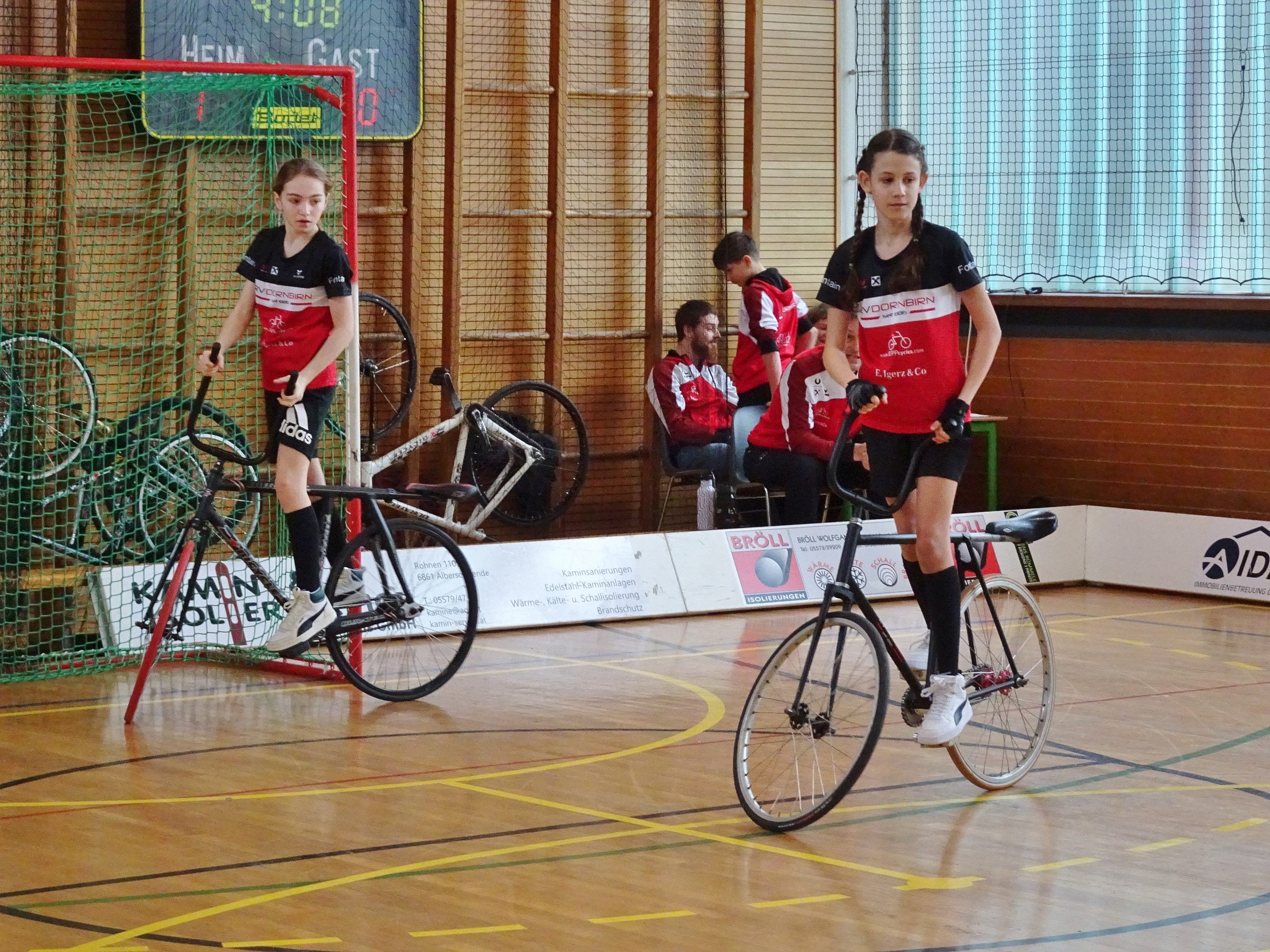 Auch das Mädels-Team vom RV Dornbirn,Frieda Rümmele und Amelie Rusch ist beim Landesfinale am Start.