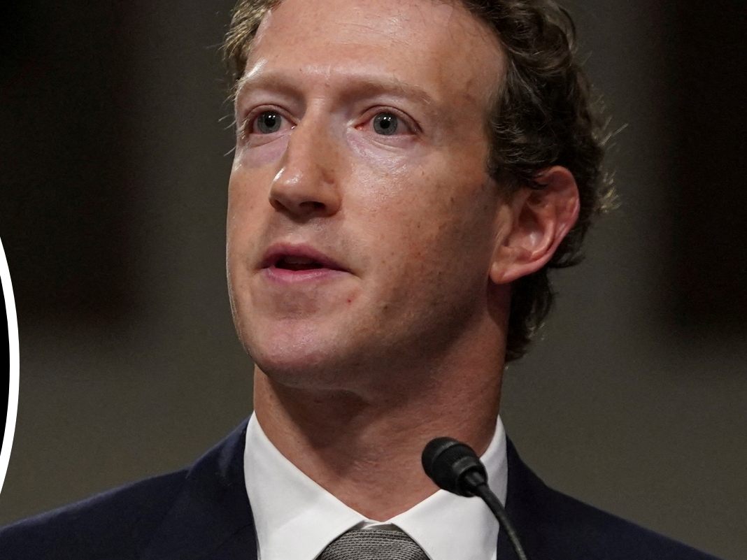 Mark Zuckerbergs (r.) Ausblick alarmiert Anleger - Meta-Aktie brach zeitweise um zwölf Prozent ein. Mark Zuckerbergs (r.) Ausblick alarmiert Anleger - Meta-Aktie brach zeitweise um zwölf Prozent ein.