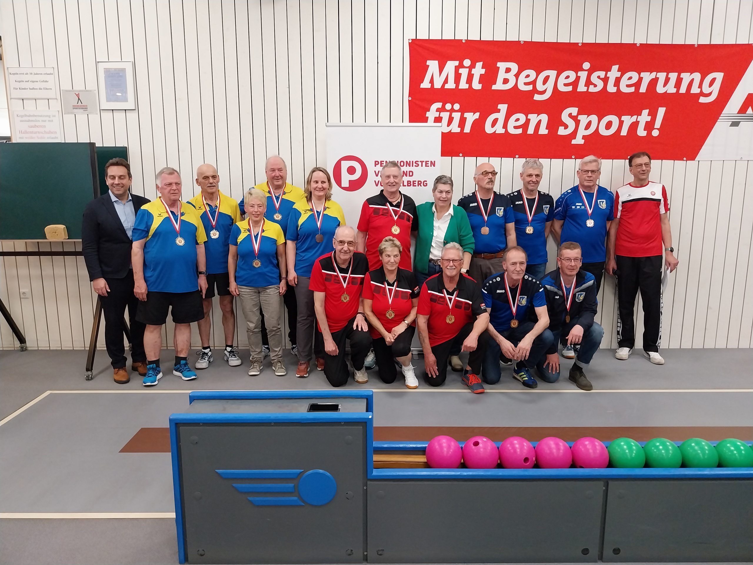 PVÖ Feldkirch beim Kegeln PVÖ Feldkirch beim Kegeln