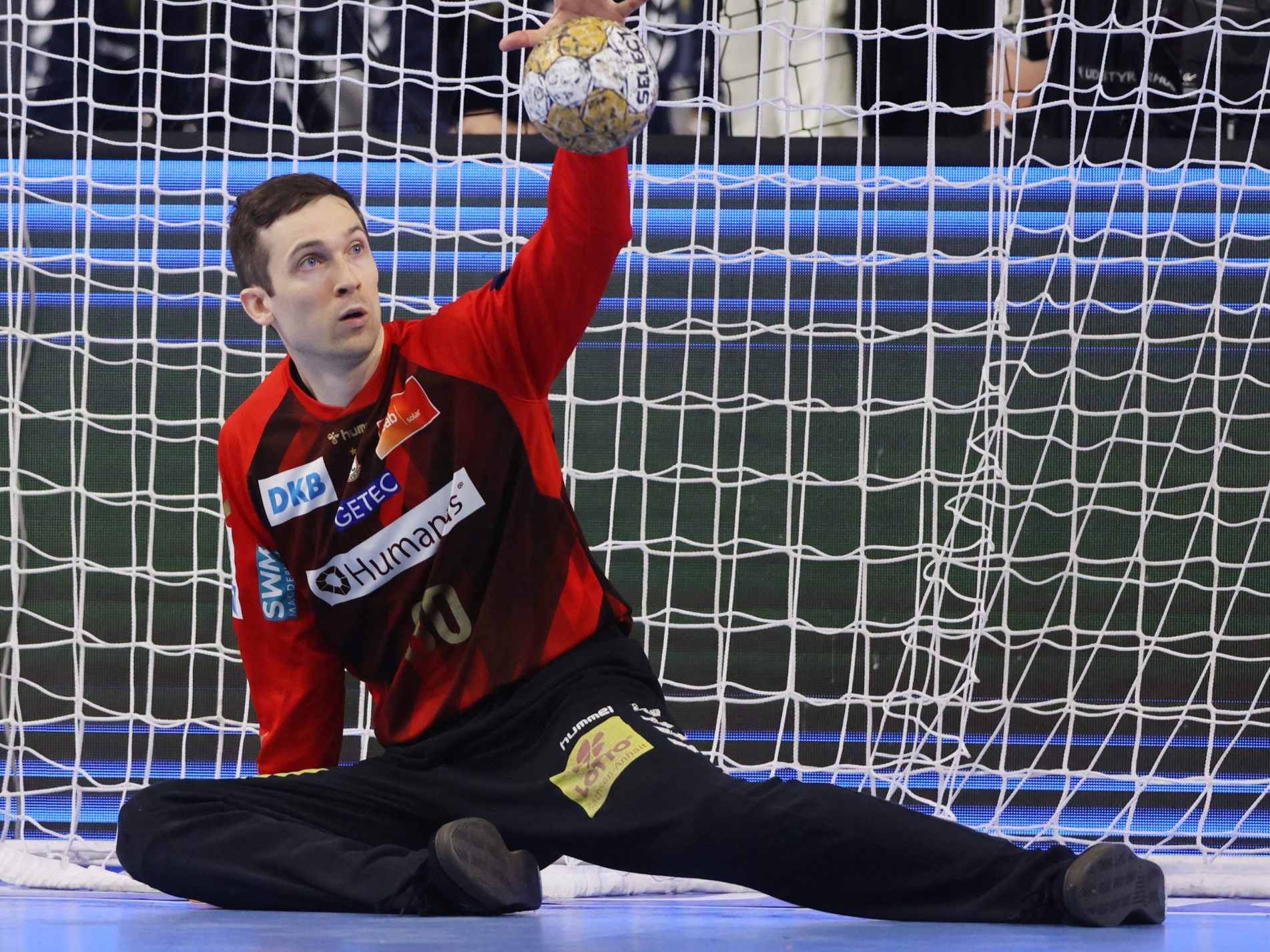 Nikola Portner im Finale der Handball-Champions League 2023. Nikola Portner im Finale der Handball-Champions League 2023.