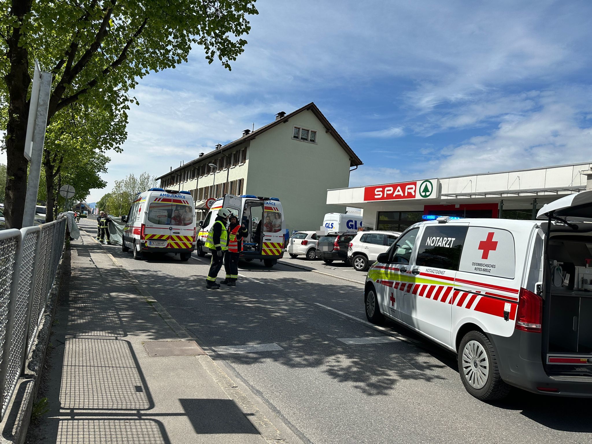 Unfall in Kennelbach.