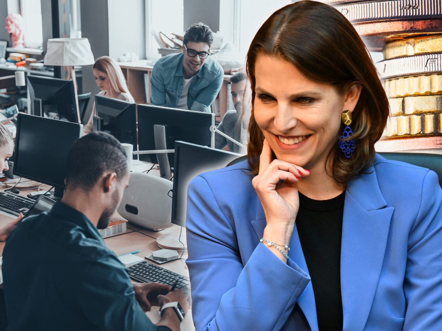 Karoline Edtstadler hat sich offen für den Wunsch der Industrie nach einer Arbeitszeitverlängerung auf 41 Stunden die Woche gezeigt.