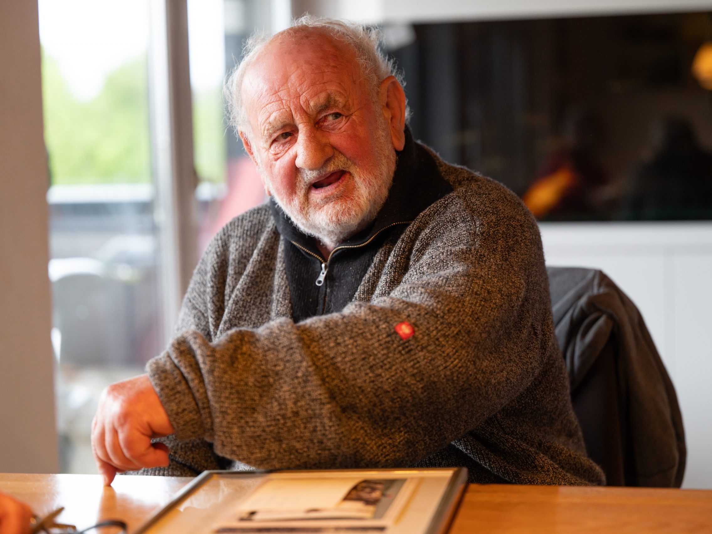 Franz Blum Senior hat viel erlebt am Bodensee.